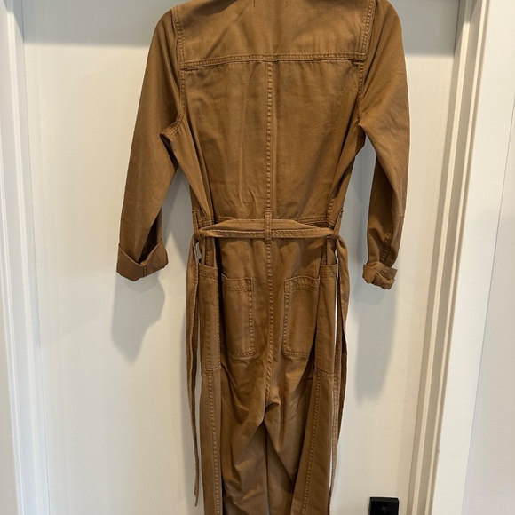 Madewell Long-Sleeve Tie-Waist Fatigue Jumpsuit - Picture 7 of 7